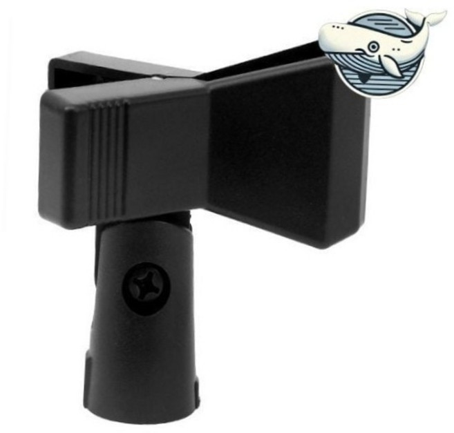 범용 집게형 마이크 거치대 고정형 스탠드 홀더 방송 보컬용 보컬마이크 집게홀더 마이크홀더