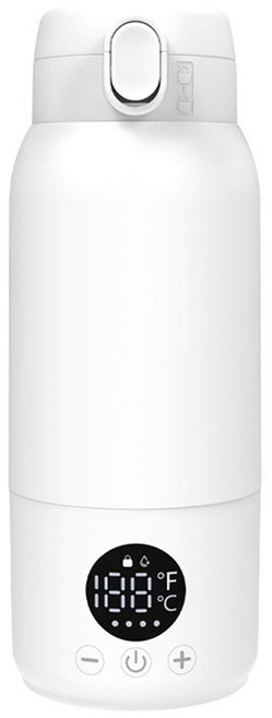 씽크라이프 무선 가열 텀블러 휴대용 충전식 전기포트 316 스테인리스 10400mAh 보온병, CY-520