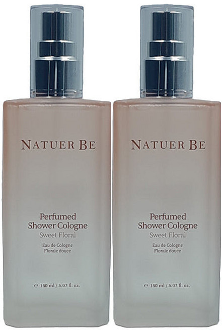 엔프라니 네추어비 퍼퓸드 샤워코롱 스위트플로랄, 150ml, 2개