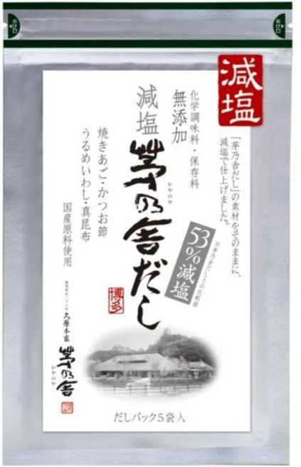 카야노야 저염 일본 다시팩 샤브샤브 육수 5p, 1개