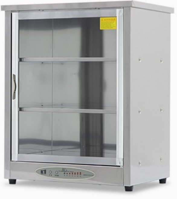 아이지원 소형 전기 스텐 온장고 3단 KHS-061H 약국 음료 보온고 쇼케이스