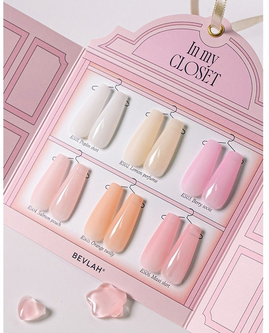 비블라 인마이클로젯 빌더 시럽젤 6종 단품, 1개, 10g, ES04. Salmon pouch