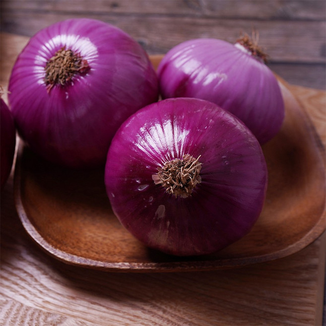 산지직송 국내산 무안 적양파 자색양파 고급형, 1박스, 3Kg 중대