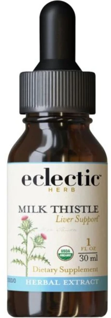 Eclectic Herb - Milk Thistle Liquid Extract (Silybum marianum) | Support & Detox | Herbal Tincture, 1개, 30ml - 쿠팡