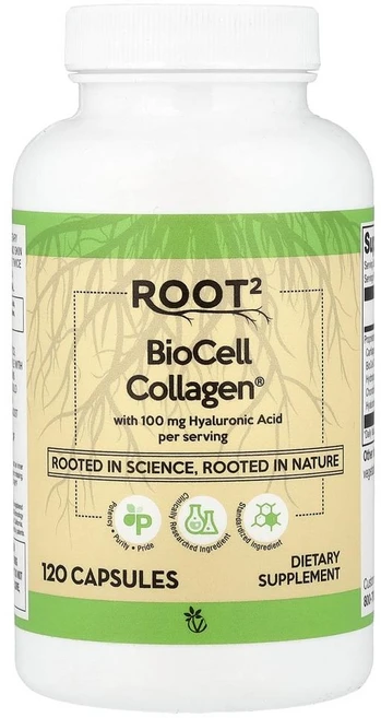 비타코스트 루트2 바이오셀 콜라겐 Vitacost Root2 BioCell Collagen® 120정, 1개 - 쿠팡