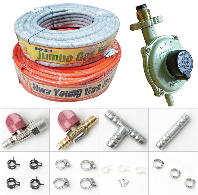 이지크린 LPG LNG 가스호스 가스압력조정기 가스호스부속, EZ-LNG호스, 1개