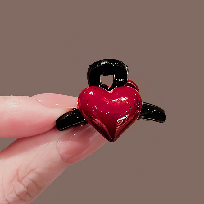 도니주니 하트 포인트 미니 집게핀