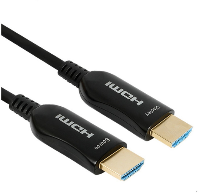 공연장용 높은인장강력 4K HDMI 케이블(10-100M) 광 단자 액정 어댑터 영상