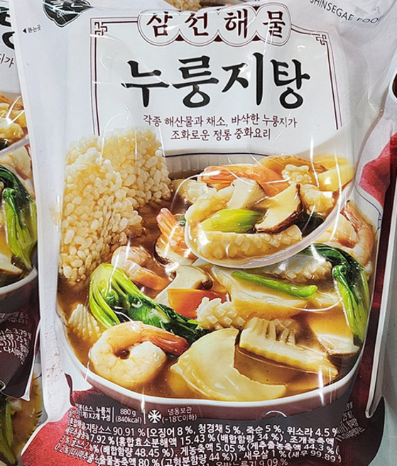 코스트코 올반 삼선 해물 누룽지탕 880g 간편조리, 일반포장 동절기만, 1개