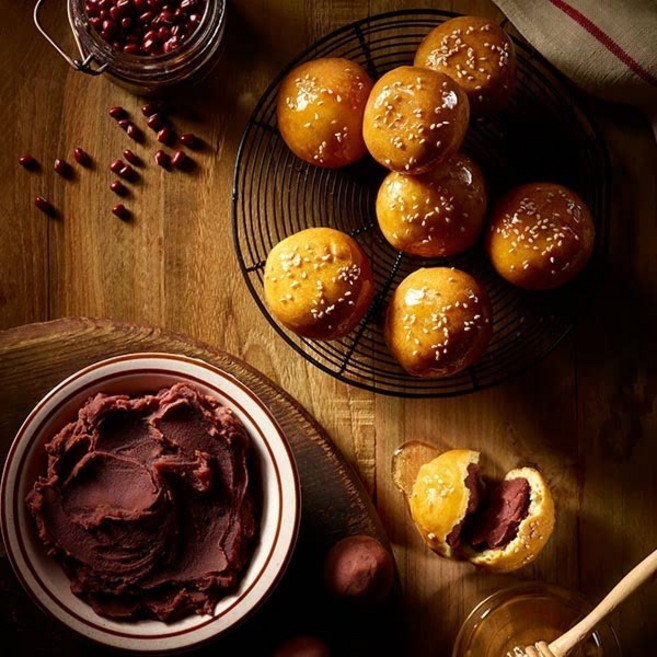 통영 원조 꿀빵 오미사꿀빵/주문제작 택배발송 생산, 오미사꿀빵 (팥10개입), 1개