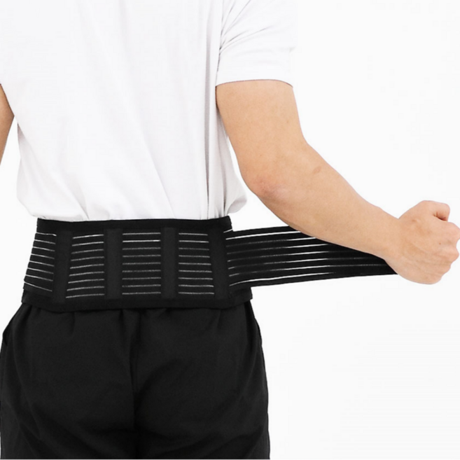 폭좁은 황동 허리 척추 보호대 골반 복대 의료용 의료기기 미니벨트 국산, 1개