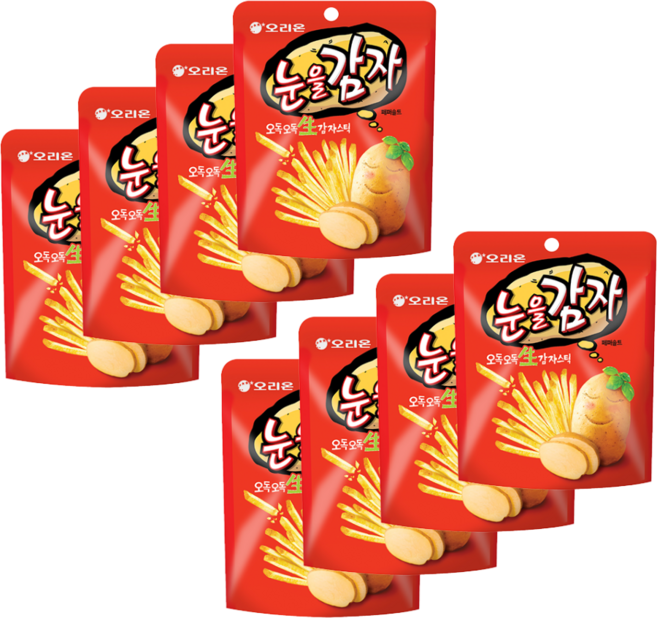 오리온 눈을감자, 96g, 8개