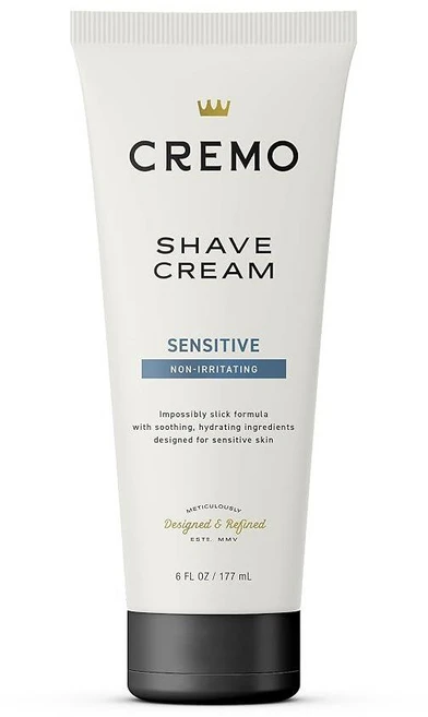 Cremo 바버 그레이드 쉐이빙 크림 6온스, 민감성, 1, 177ml - 쿠팡