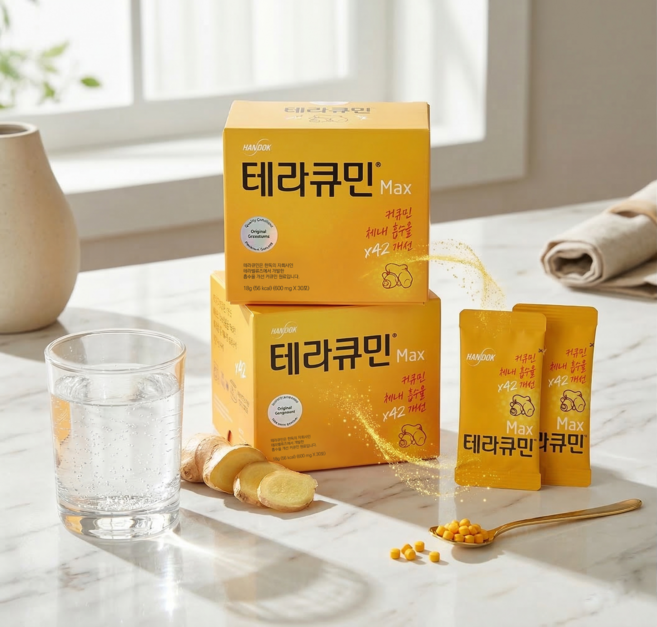 테라큐민 max 50 (미니정제) 600mg x 30포(유통기한2026-06-26) 18g 1개, 1박스