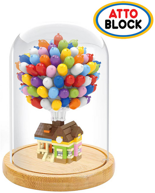 대형나노블럭 풍선하우스 (2705wh), 단품, 1개