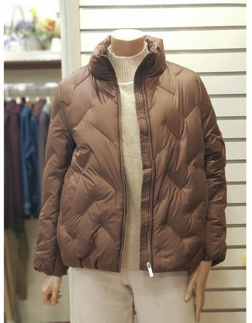 지센 여성 패딩 캐주얼 심플 코디룩 코쿤 경량 덕 LNLWPA41BR 43934059DH5751551