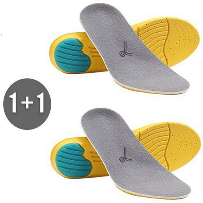 메모리폼 깔창 1+1 기능성EVA 쿠션 깔창