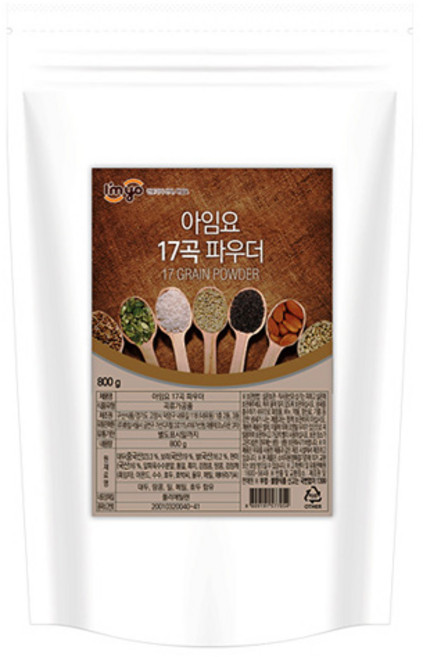 아임요 17곡 파우더 800g 2개세트, 2개