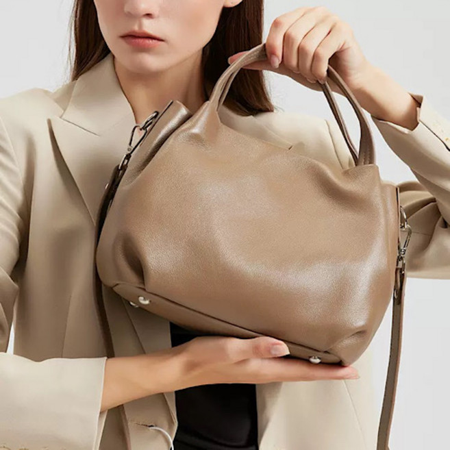 윤휘 여성 소가죽 데일리 버킷백 크로스백 KJ88-169A