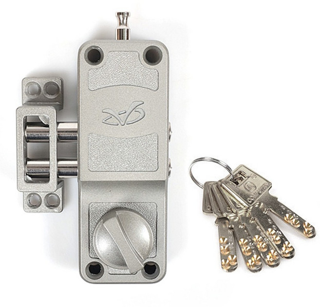 국산 샷시문 평키 현관 잠금장치