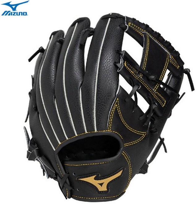 미즈노 볼파크 내야수 글러브 11.5인치 블랙 1AJGR34900, 우투(오른손잡이용)