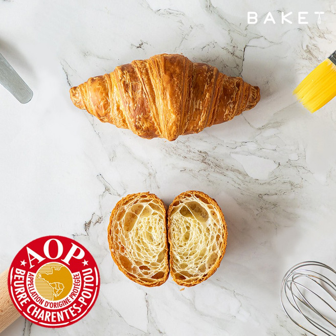 [유니온트리] A.O.P 이즈니 버터 크로와상 생지 80g, 10개