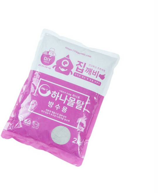Mstory 방수용 몰탈 2kg 화장실변기방수용백시멘트