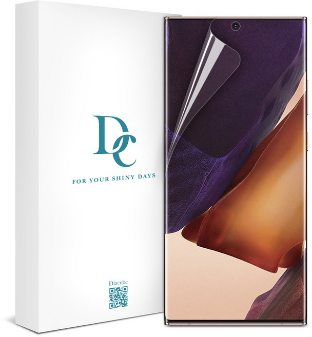 다이아큐브 하이브리드 하드코팅 풀커버 액정보호필름, 3매입