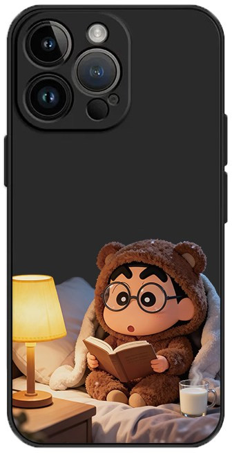 겨울 곰돌이 잠옷 짱구 아이폰 갤럭시 케이스