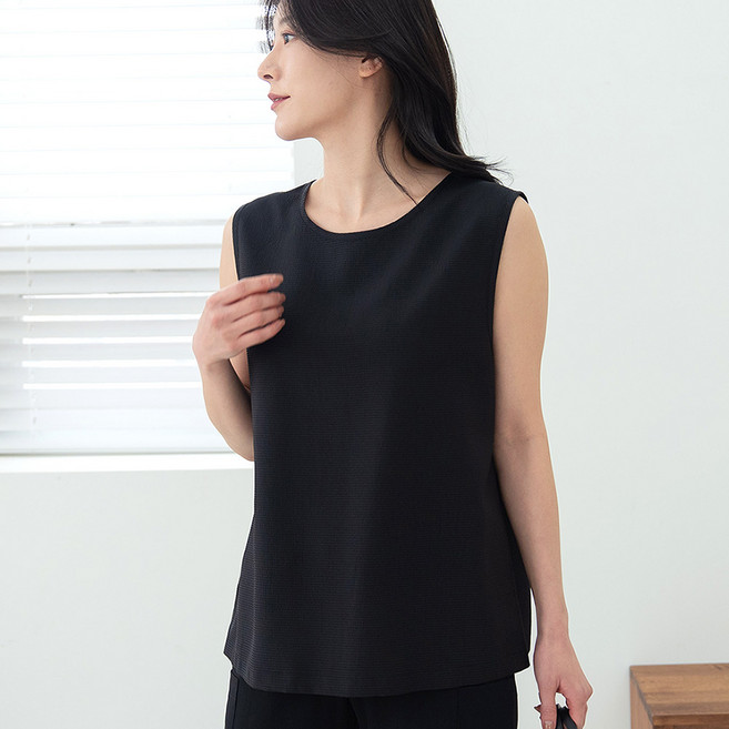 발장난양말 국산 풍기 인견 나시 블라우스 여성 엄마 옷