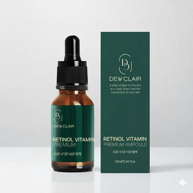 듀끌레어 레티놀 비타민A 프리미엄앰플, 1개, 10ml