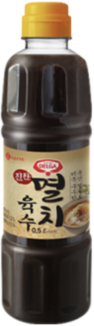 델가 진한 멸치육수 900ml 육수 0.9L, 3개