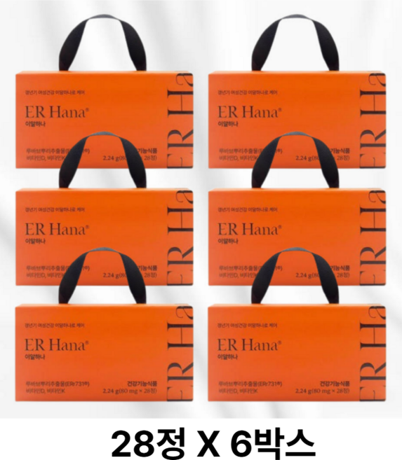 이알하나 80mg x 28정 6개 / DY