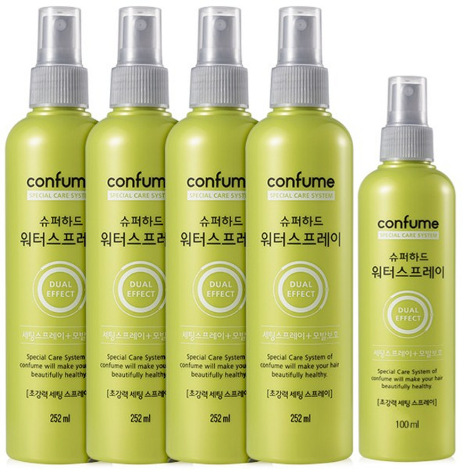 과일나라 컨퓸 슈퍼하드 헤어 워터스프레이 1108ml 세트, 1개