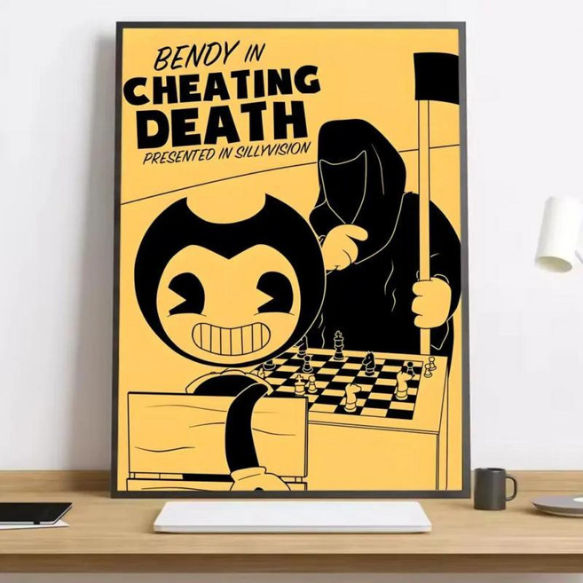 예수 그림 서예 HD 방수 캔버스 포스터 아트: 미적 벽 장식 집 바 등, 40X50cmFrameless, 18 Black10