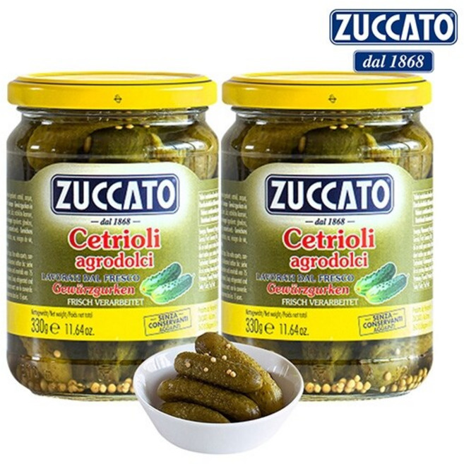 [보라티알] 쥬카토 오이피클 향신료 330g x 2병