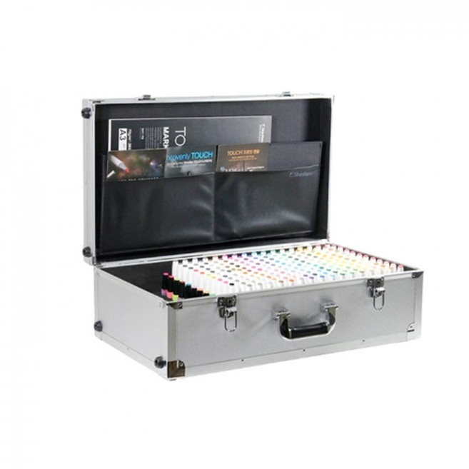 HGR 신한 터치 트윈 브러쉬마카 204색 컴플리트세트