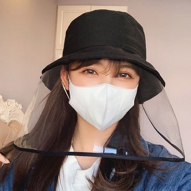 방역 코로나모자 벙거지모자 마스크 모자 캡 안면보호