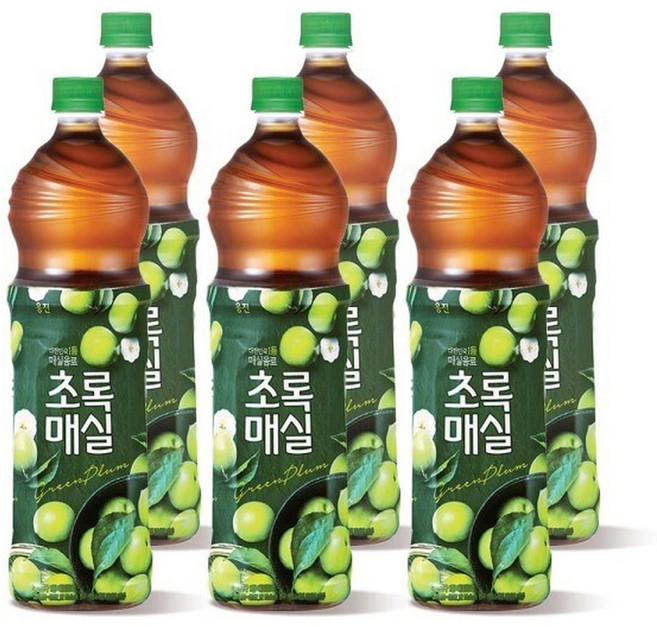 초록매실 매실음료 1.5L 6개