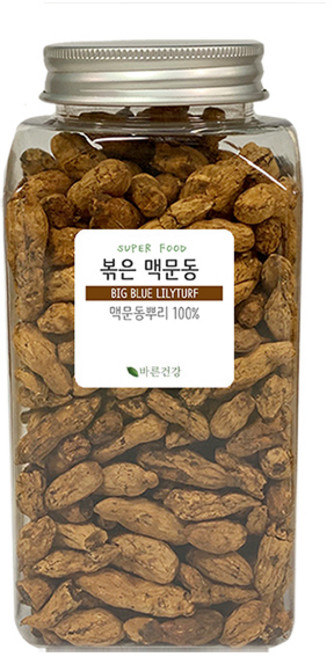 바른건강 구수한맛의 볶은맥문동 100% 맥문동(볶음) 맥문동뿌리, 150g, 1개