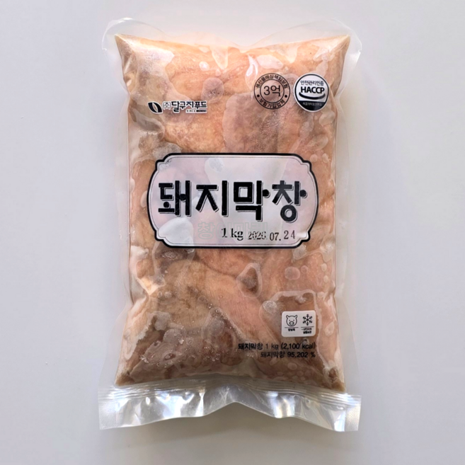 달구지 돼지 생막창1kg 연육한막창 대구막창 업소용 캠핑용, 01.달구지 돼지생막창 1kg, 1kg, 1