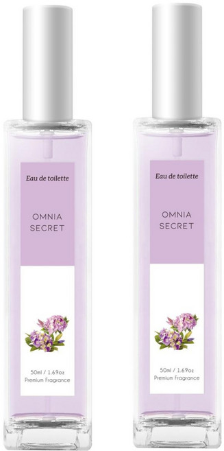 더허브샵 옴니아시크릿 오 드 뚜왈렛, 50ml, 2개