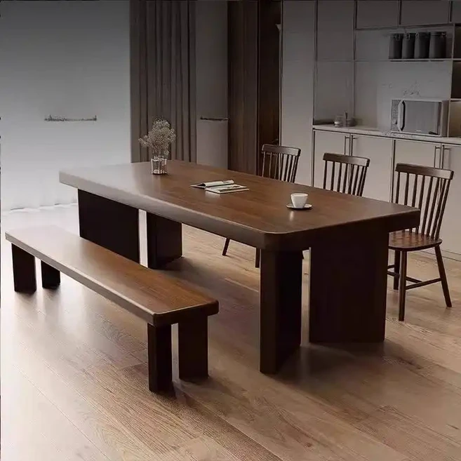 디자이너 이탈리아 식탁 장 센터 라운지 회의 목재 북유럽 스타일 가구, table140x70x75x8cm