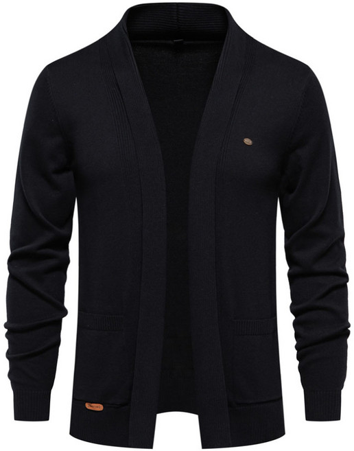 [해외배송] 스타일잇쁨 캐주얼 남성 긴팔 스웨터 니트 가디건 QST2557