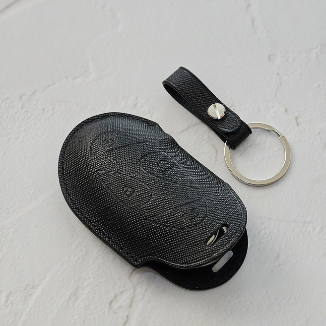 테일러카 현대 전차종 호환 차 키케이스 그랜저GN7 코나 아이오닉 싼타페, 시크 블랙, TH-12 (7버튼)