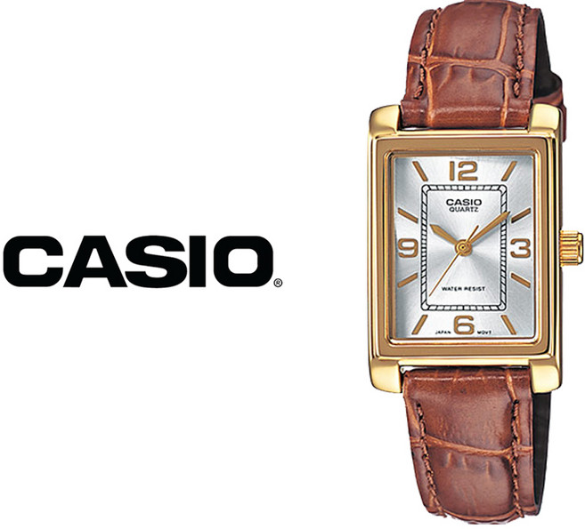 카시오 여성 여자 손목시계 아날로그 패션 가죽시계 패션아이템 LTP-1234PGL-7A