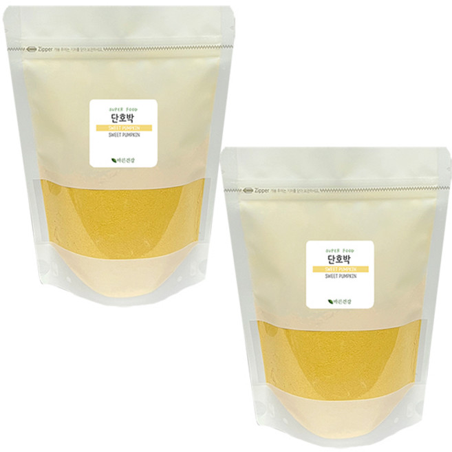 품질좋고 잘자란 노란빛의 달콤하고 부드러운 단호박분말 국내산 단호박 100%, 200g, 1개입, 2개, 200g(지퍼백)