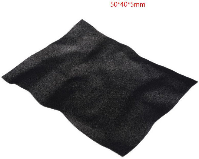 케이스 팬 쿨러 방진 커버 스펀지용 500x400x3/5MM 컴퓨터 필터 메쉬 PC, 1, 1개