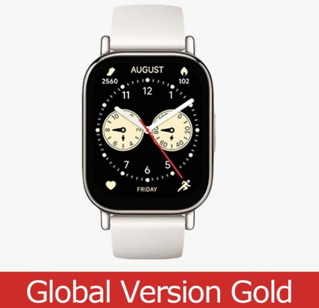 샤오미 레드미 워치 5 라이트 글로벌 버전 1.96 인치 AMOLED 스크린 미 스마트워치 블루투스 통화 GNSS 150 스포츠 모드 5ATM, [01] Black GL