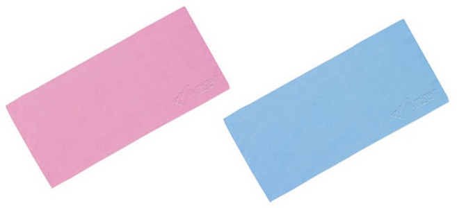 뷰 극세사 건식타올 VA003, BL, PK, 2개